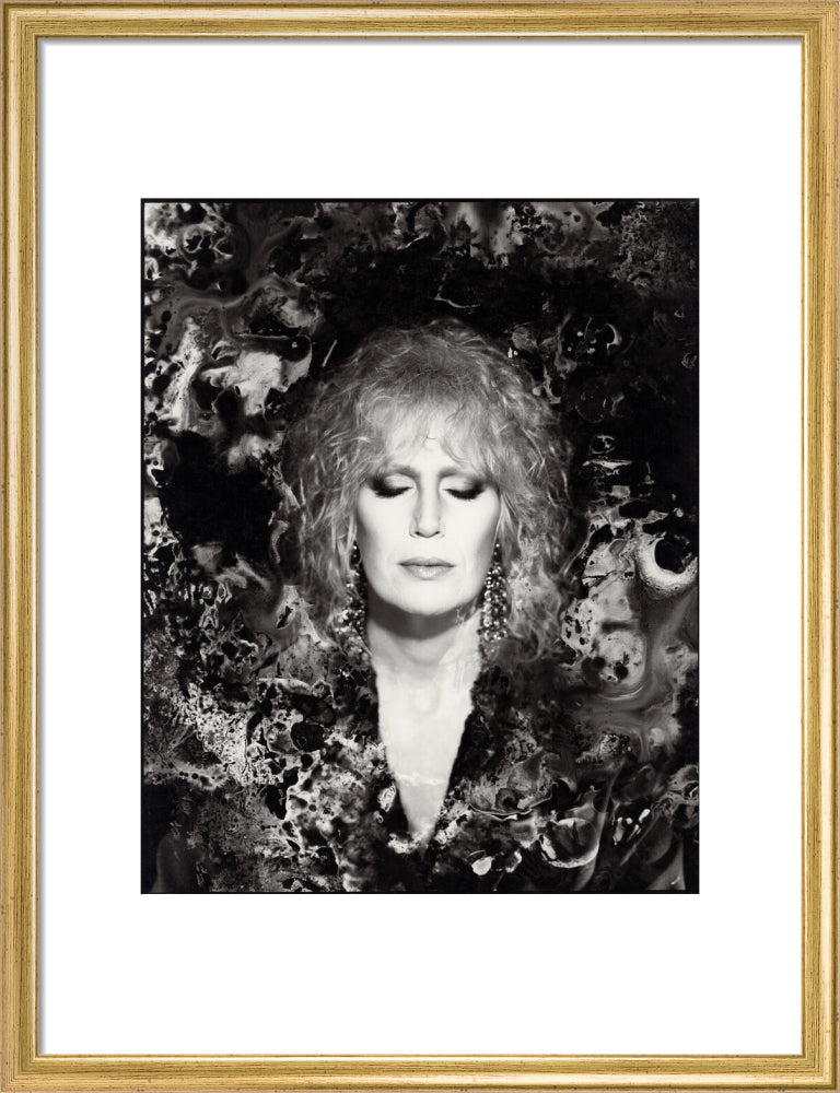Dusty springfield portrait print (art print, medium, gold frame)