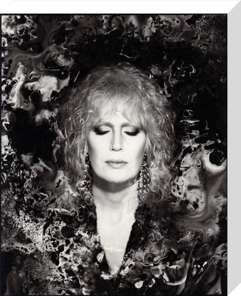 Dusty springfield portrait print (stretched canvas, medium, no frame)