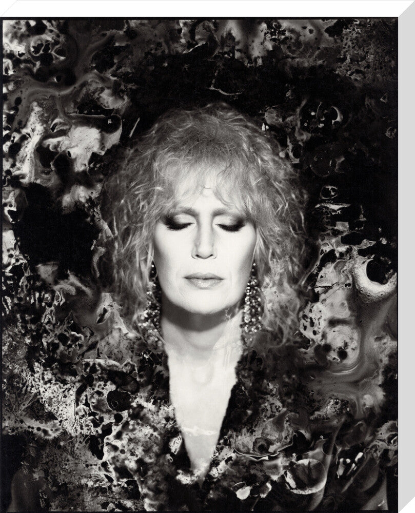 Dusty springfield portrait print (stretched canvas, large, no frame)