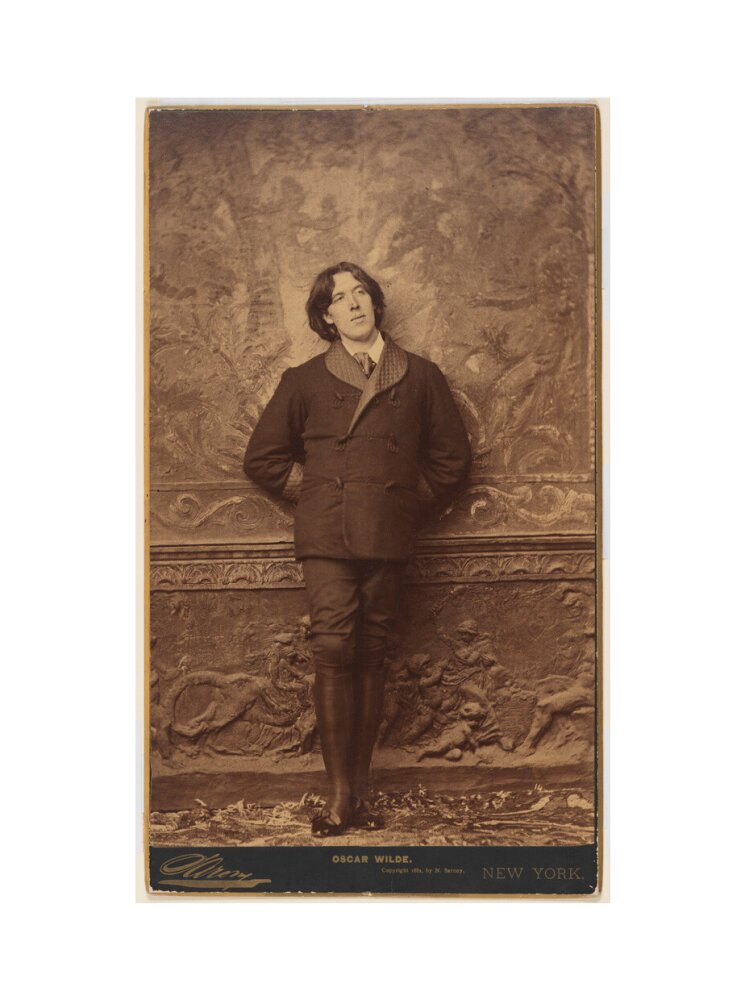 Oscar wilde portrait print (art print, extra large, no frame)