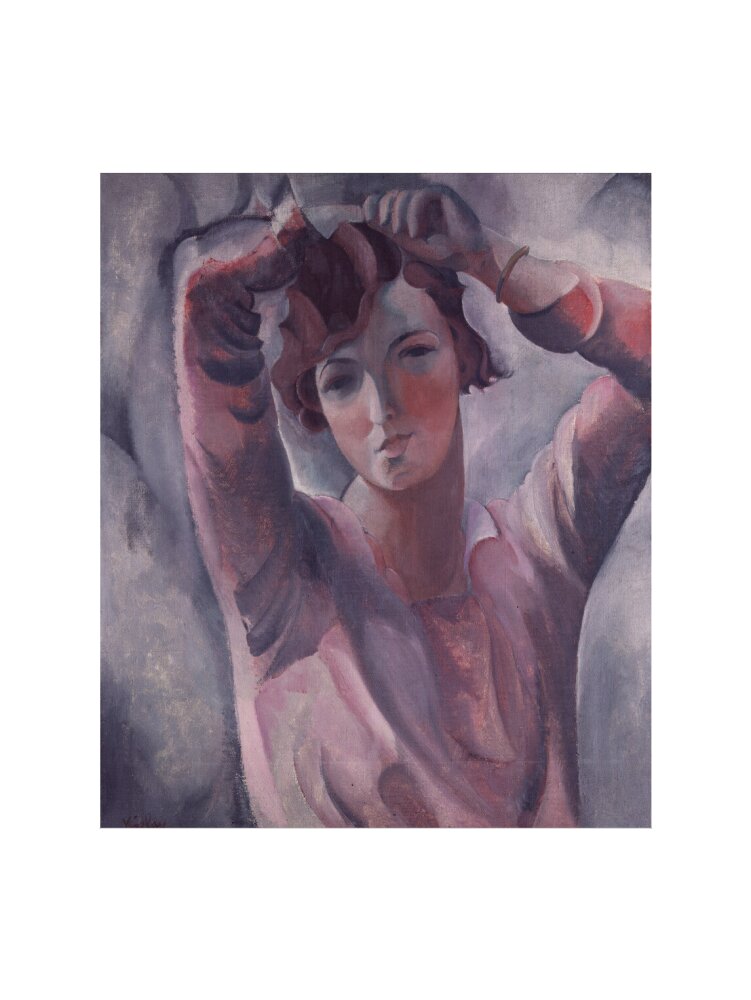 Paule vézelay portrait print (art print, large, no frame)