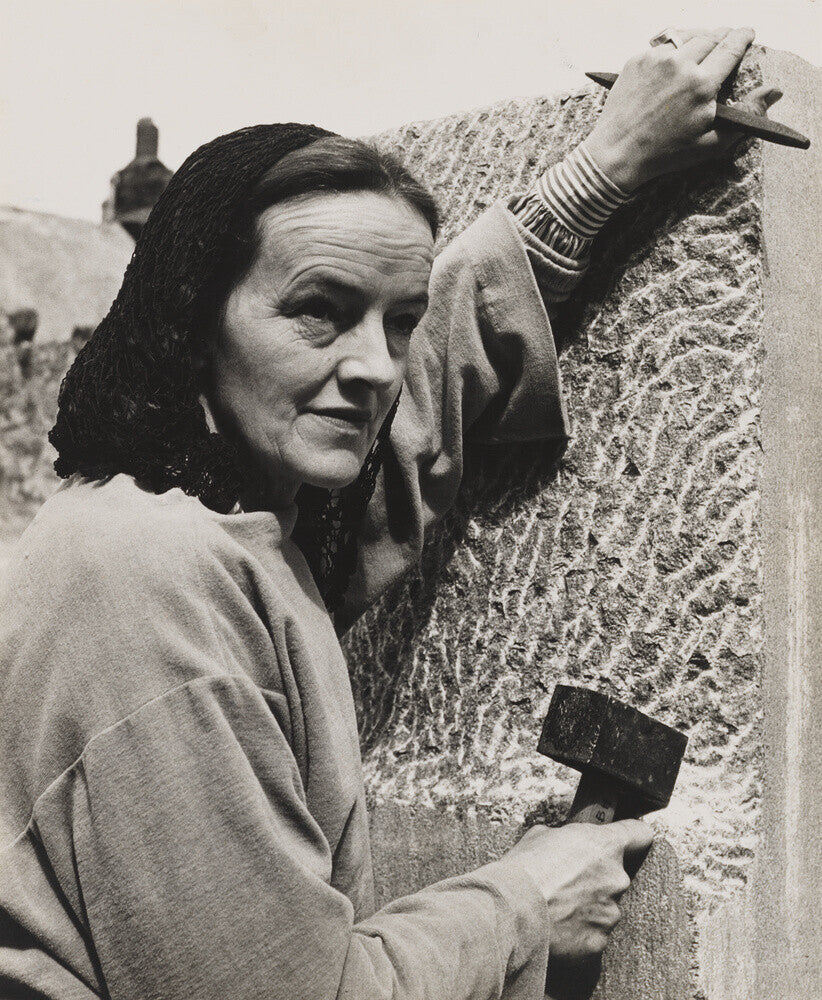 Barbara hepworth portrait print