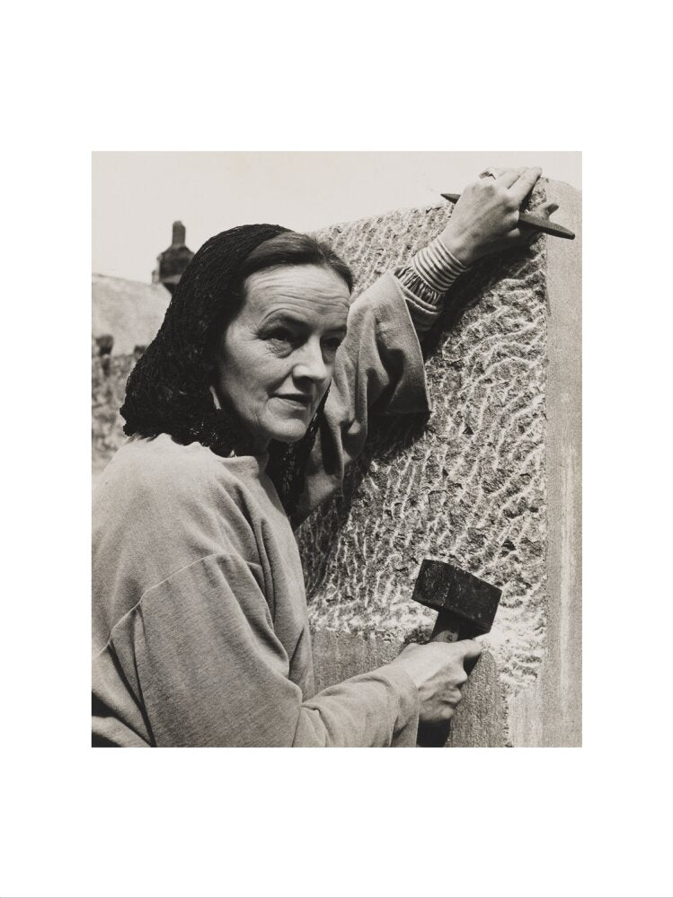 Barbara hepworth portrait print (art print, large, no frame frame)