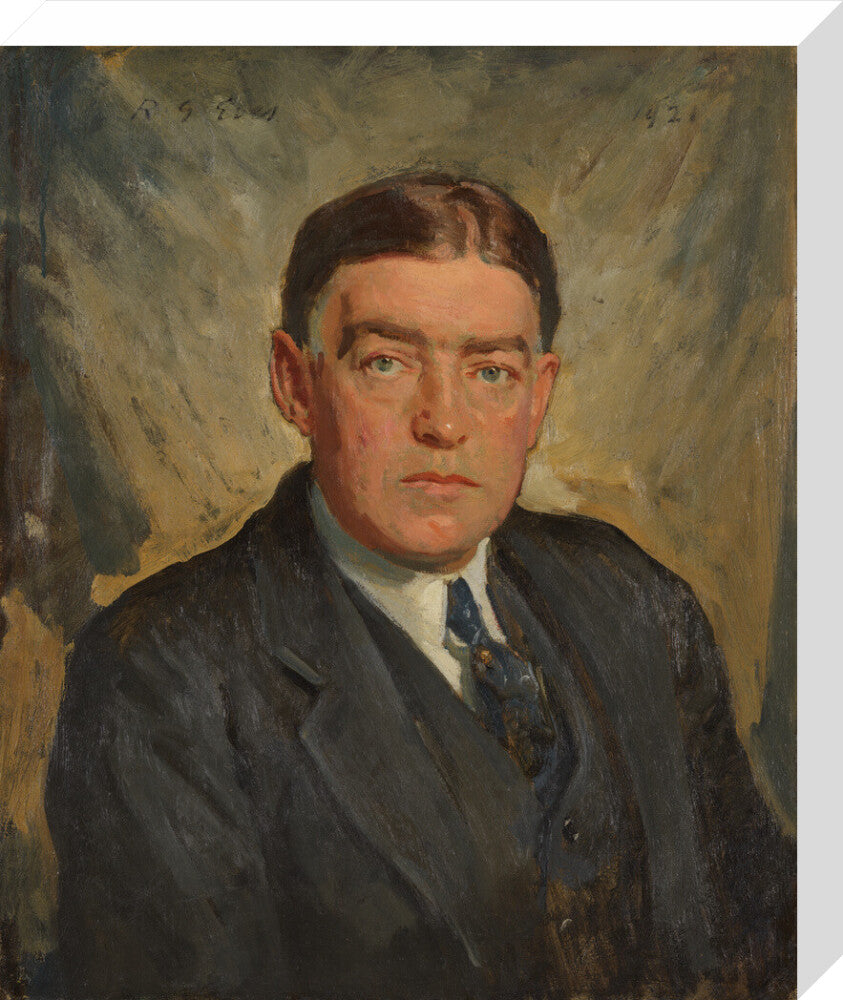Sir ernest henry shackleton portrait print (stretched canvas, medium, no frame)