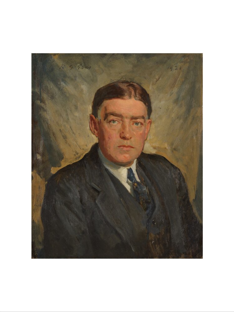 Sir ernest henry shackleton portrait print (art print, small, no frame)