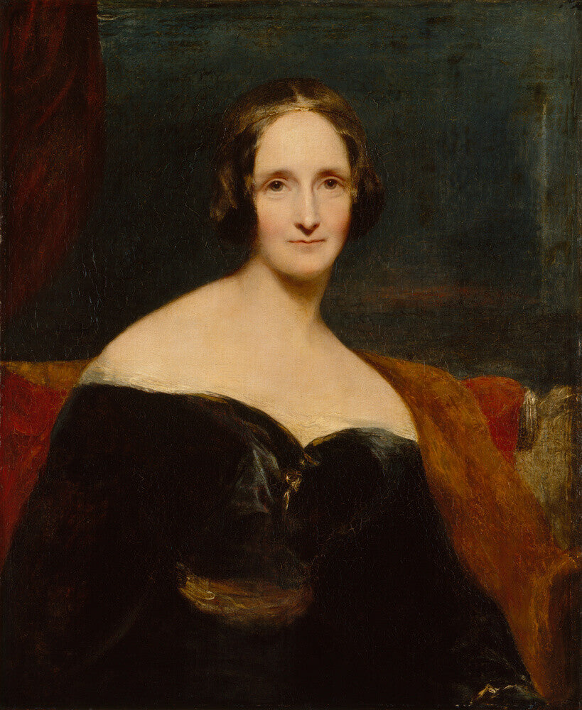 Mary shelley portrait print