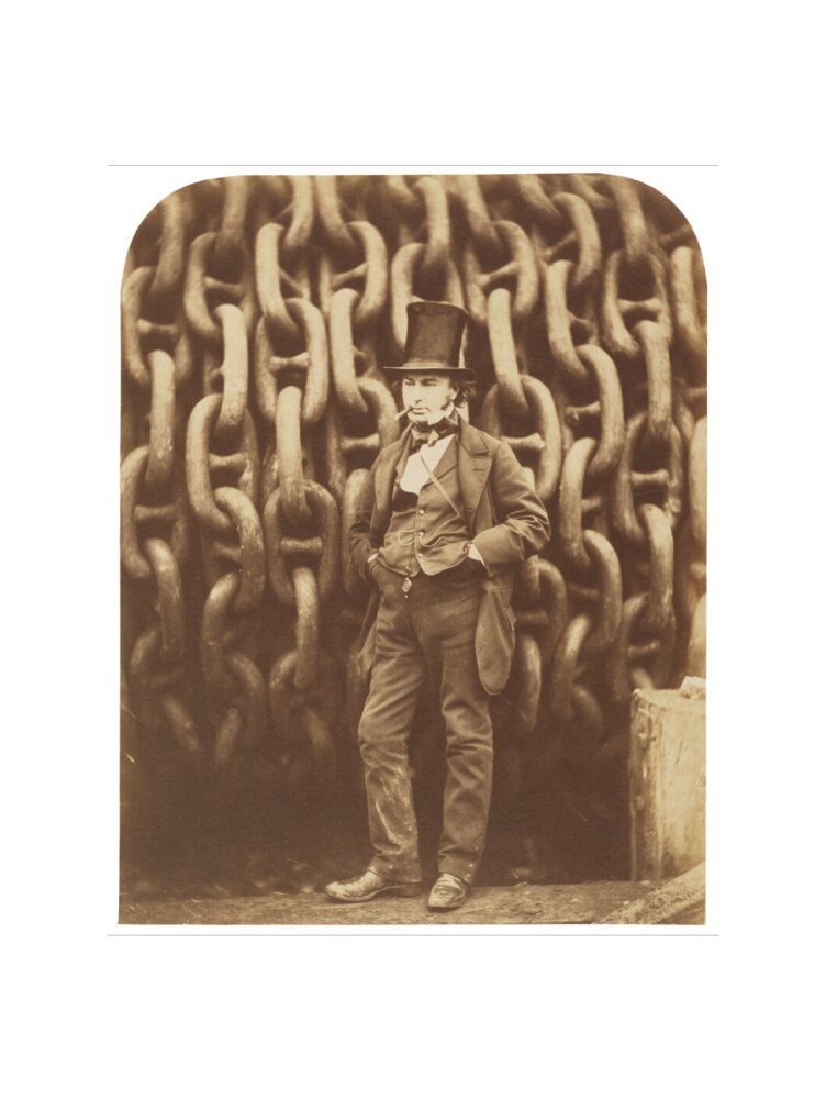 Isambard kingdom brunel portrait print (art print, extra large, no frame)