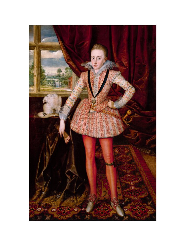 Henry, prince of wales portrait print (art print, large, no frame)