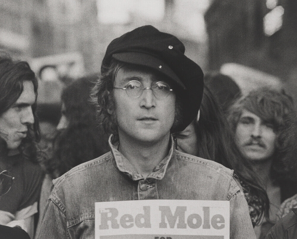 John lennon portrait print