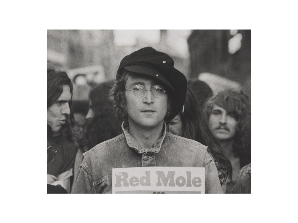 John lennon portrait print (art print, large, no frame)