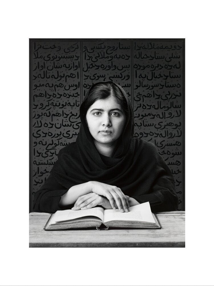 Malala yousafzai portrait print (art print, medium, no frame)