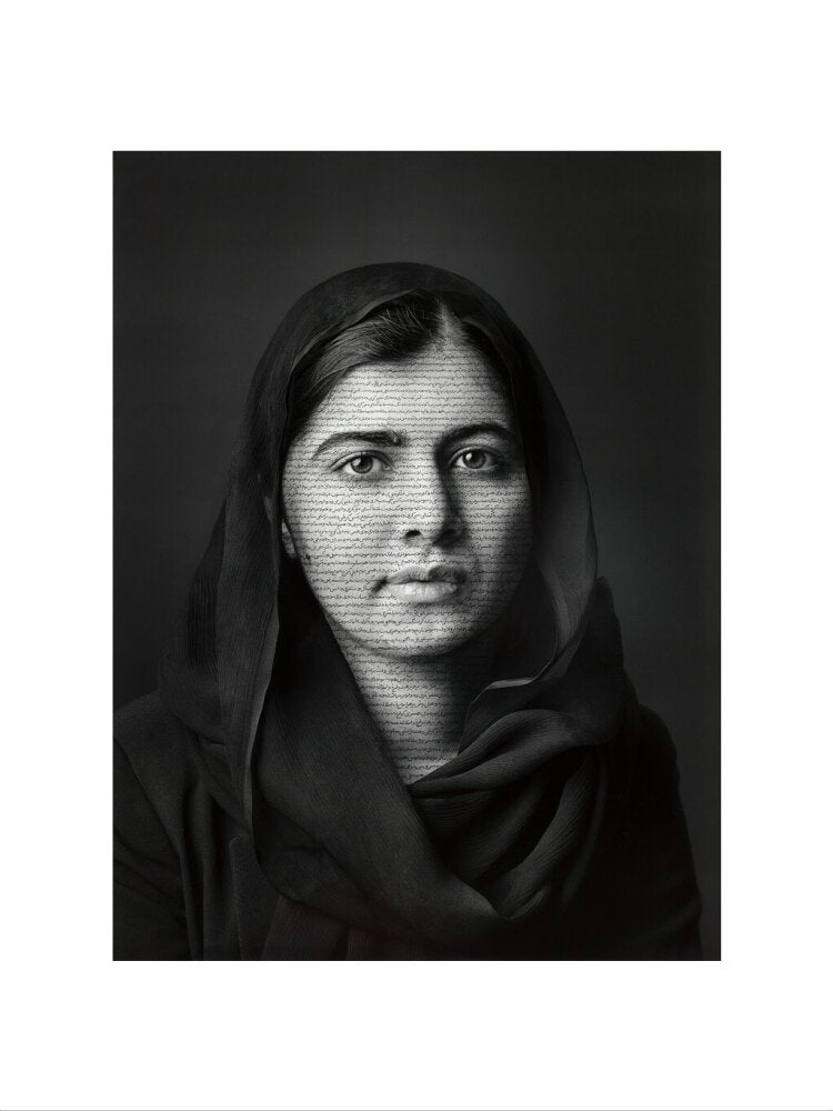 Malala yousafzai portrait print (art print, medium, no frame)