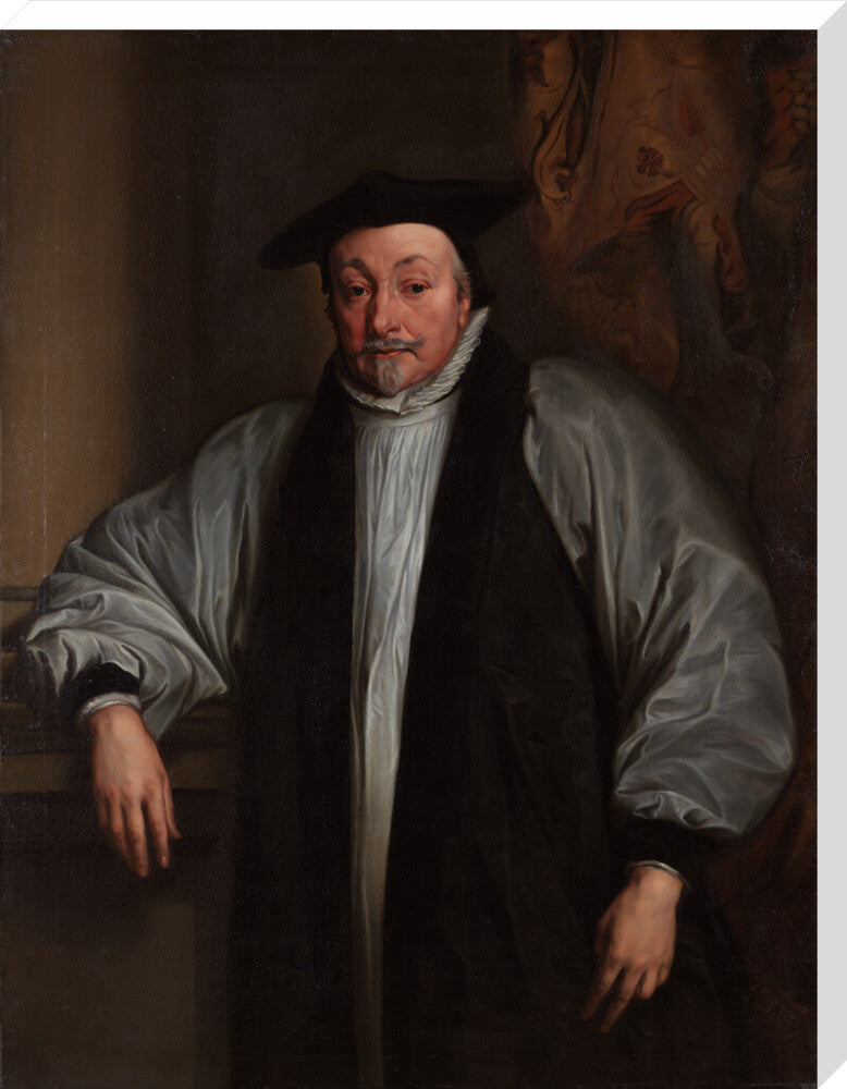 William laud portrait print (stretched canvas, extra large, no frame)
