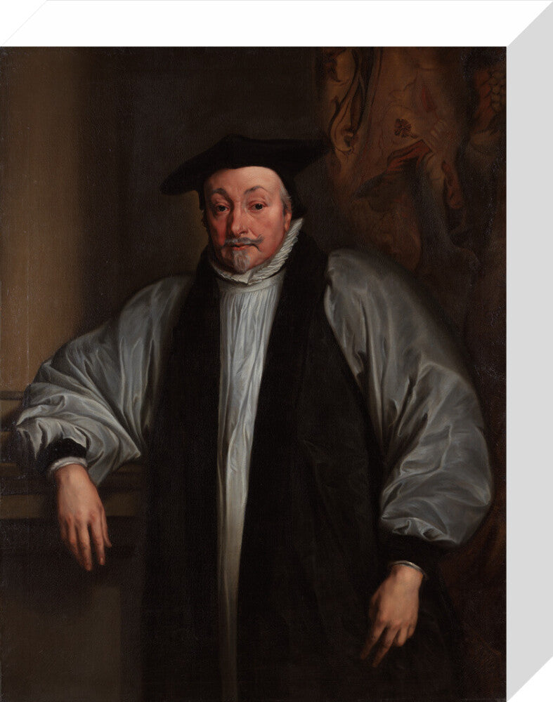 William laud portrait print (stretched canvas, small, no frame)