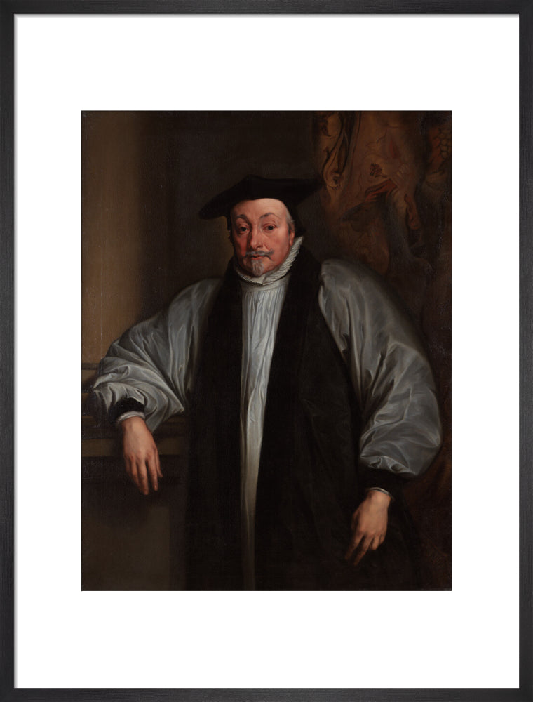 William laud portrait print (art print, large, black frame)