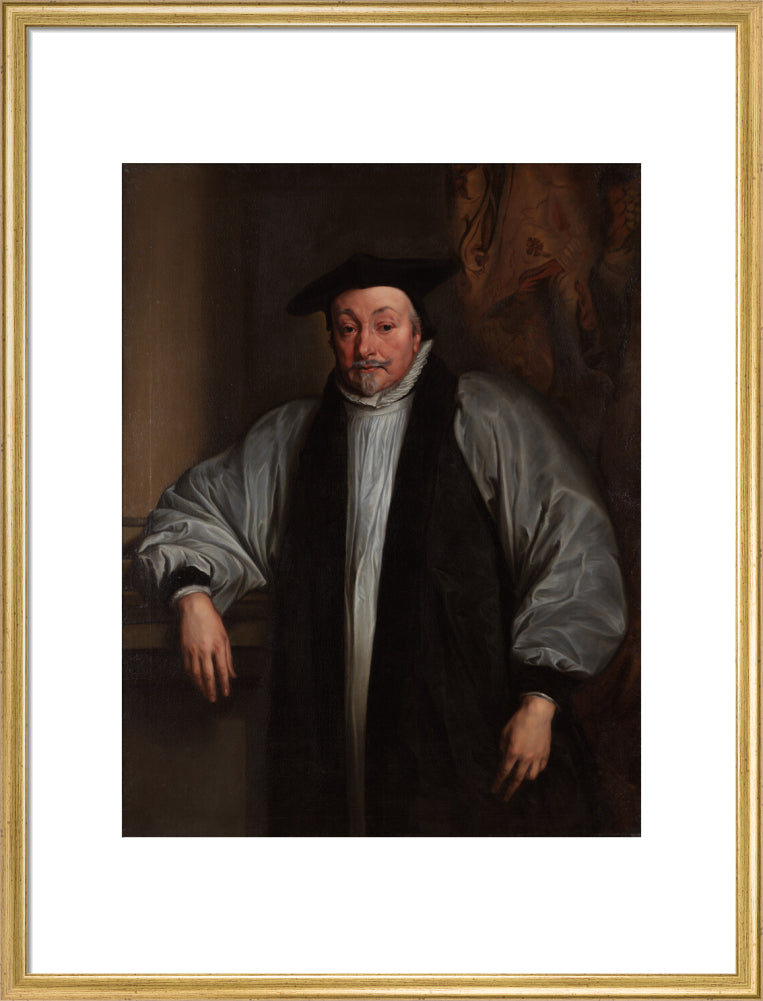 William laud portrait print (art print, large, gold frame)