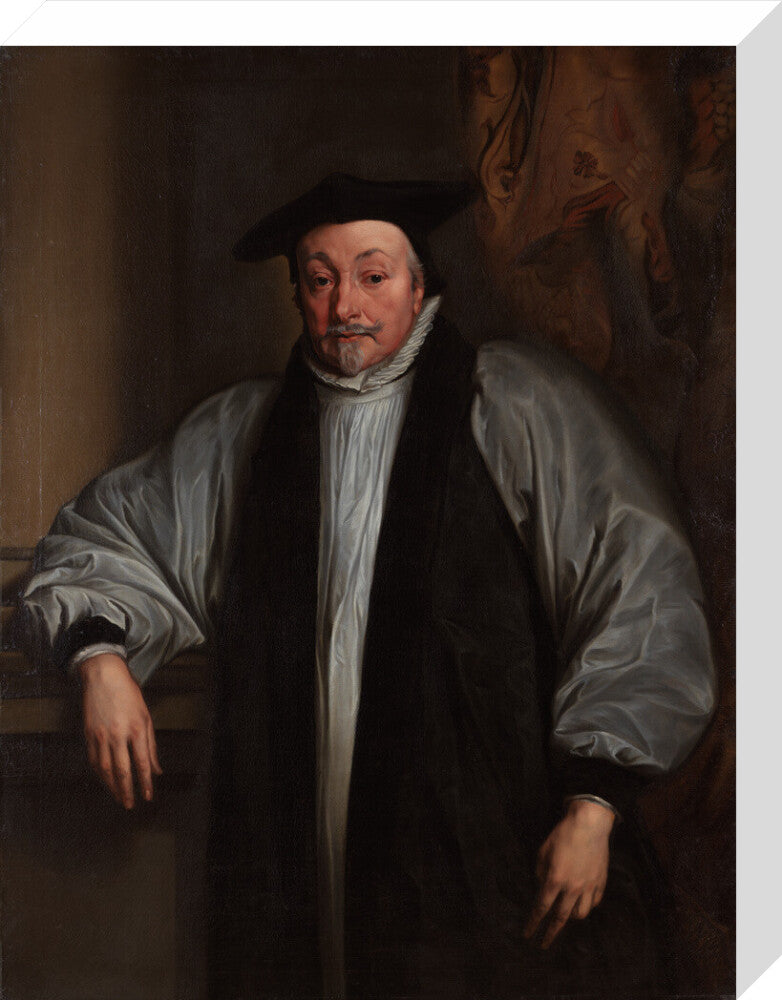 William laud portrait print (stretched canvas, medium, no frame)