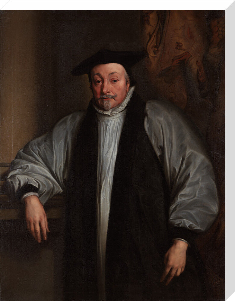 William laud portrait print (stretched canvas, large, no frame)
