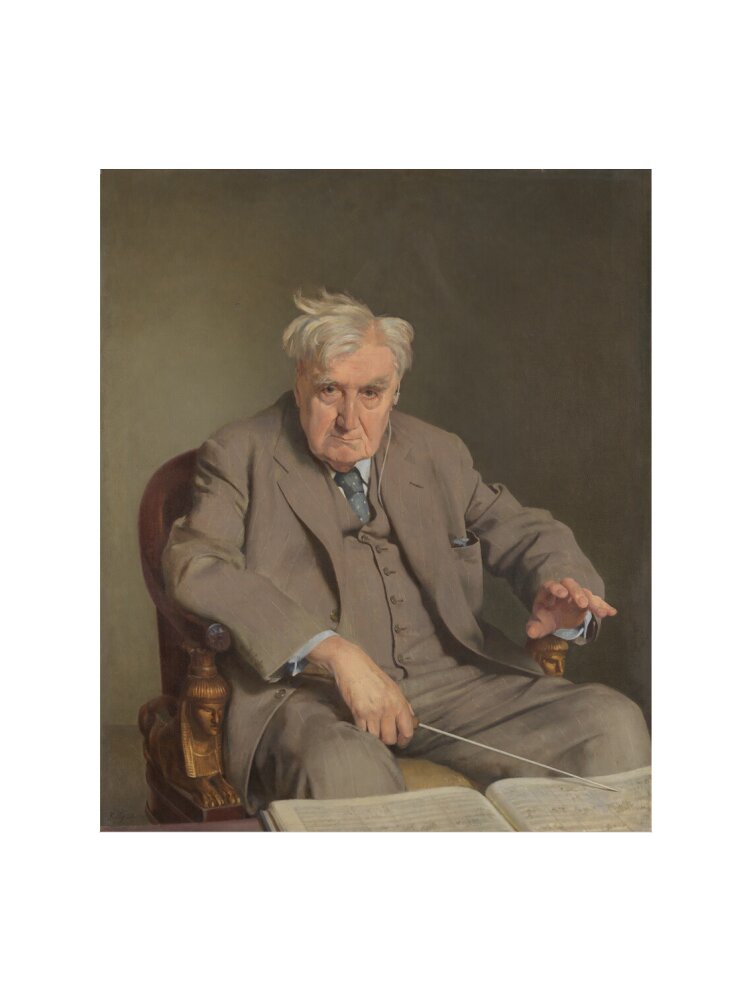 Ralph vaughan williams portrait print (art print, extra large, no frame)
