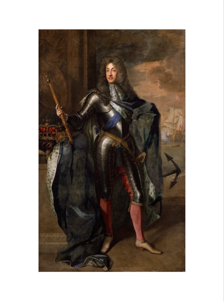 King james ii portrait print (art print, extra large, no frame)