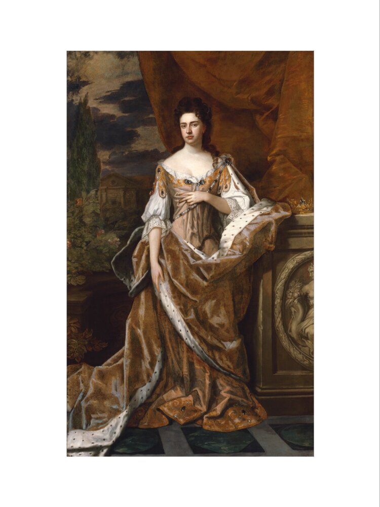 Queen anne portrait print (art print, small, no frame)