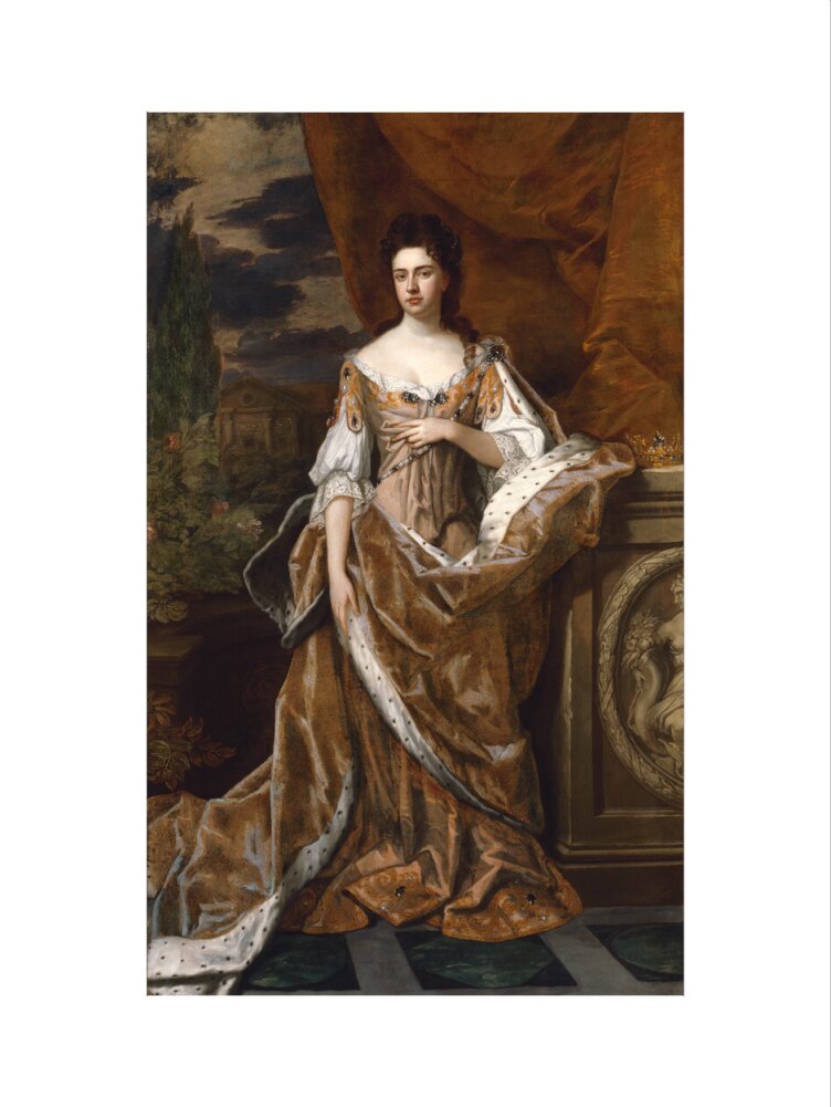 Queen anne portrait print (art print, medium, no frame)