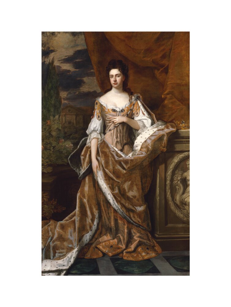 Queen anne portrait print (art print, large, no frame)