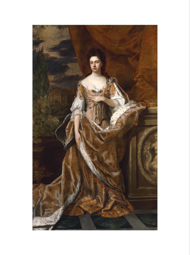 Queen anne portrait print (art print, extra large, no frame)