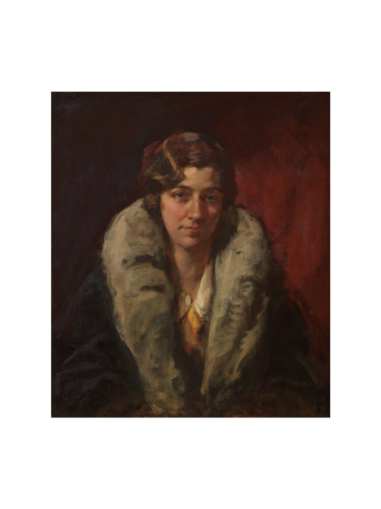 Amy johnson portrait print (art print, medium, no frame frame)