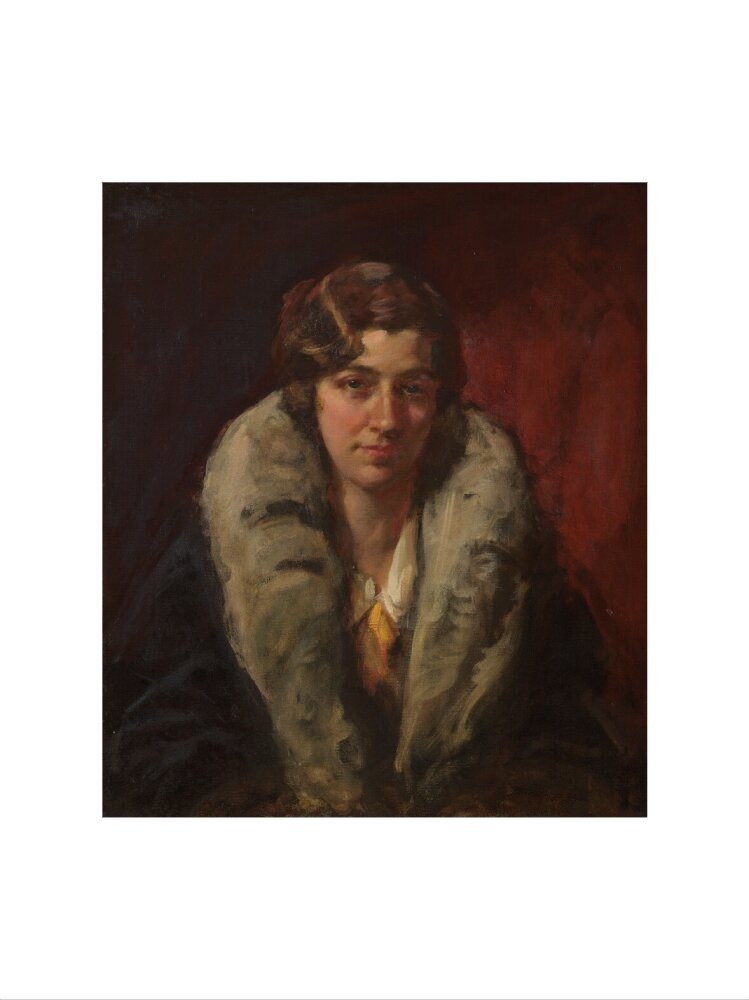 Amy johnson portrait print (art print, extra large, no frame frame)