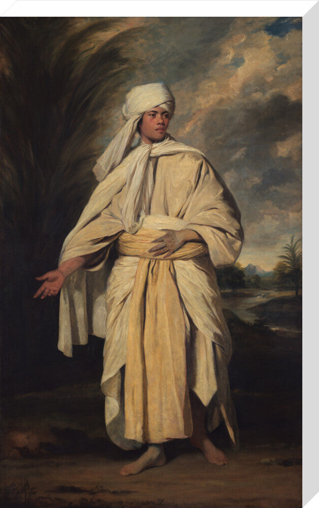 Mai (omai) portrait print (stretched canvas, large, no frame)