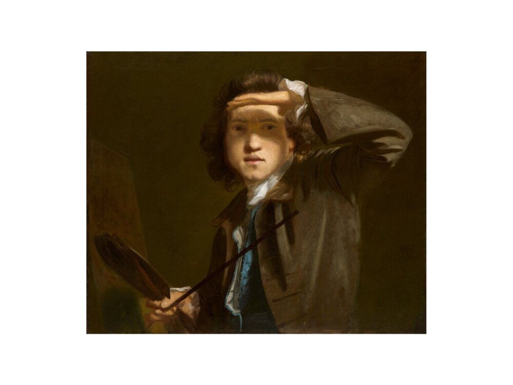 Sir joshua reynolds portrait print (art print, extra large, no frame)