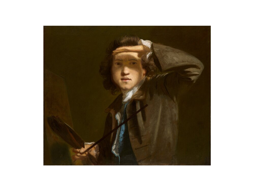 Sir joshua reynolds portrait print (art print, large, no frame)