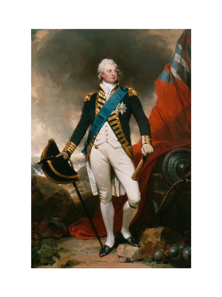 King william iv portrait print (art print, extra large, no frame)