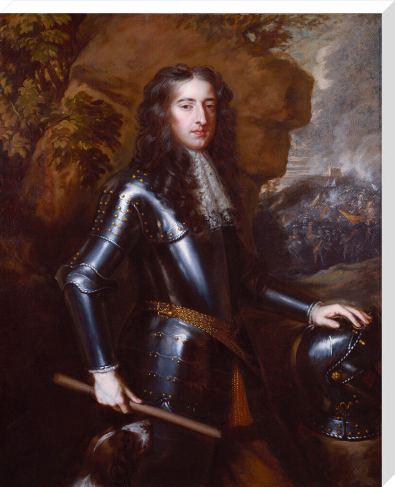 King william iii portrait print (stretched canvas, extra large, no frame)