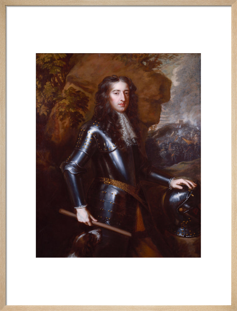 King william iii portrait print (art print, large, natural frame)