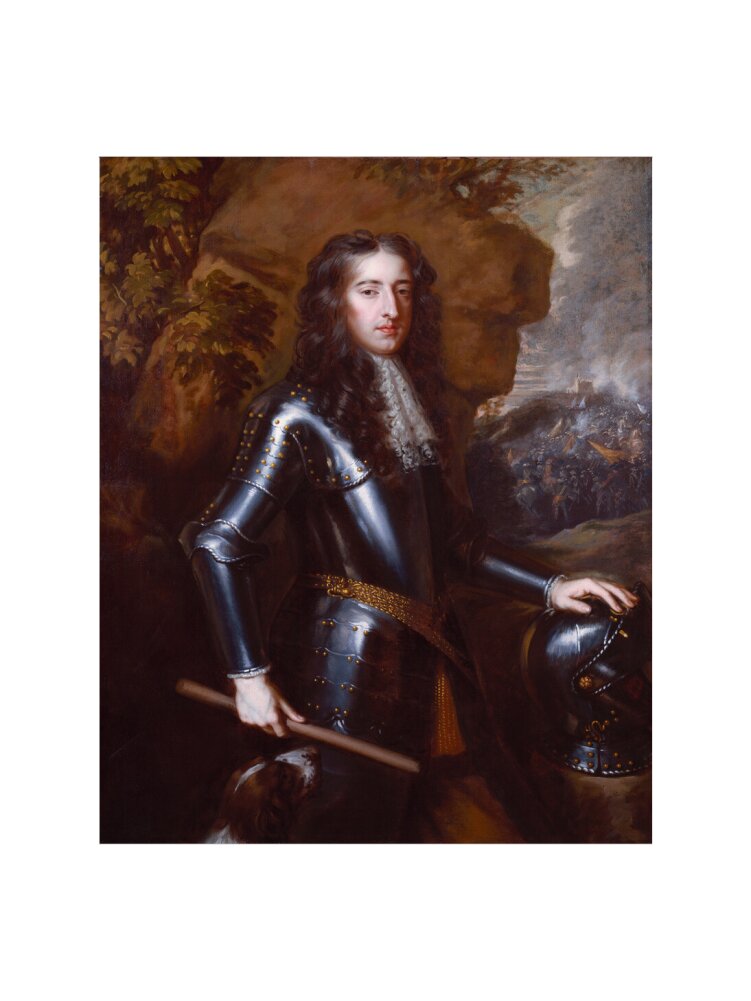 King william iii portrait print (art print, medium, no frame)