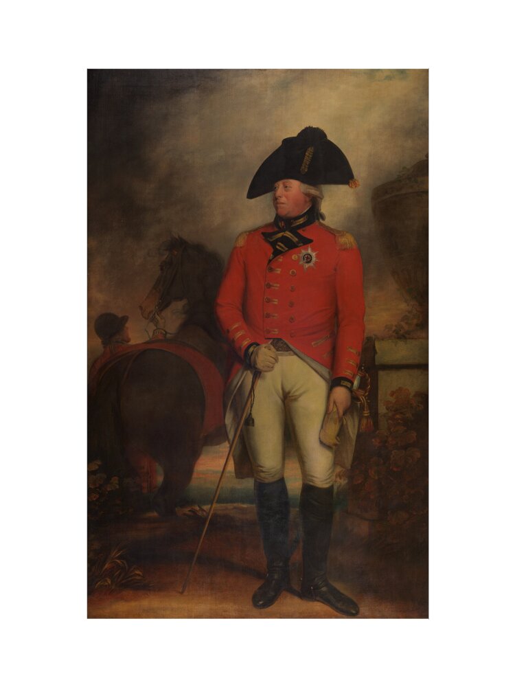 King george iii portrait print (art print, small, no frame)