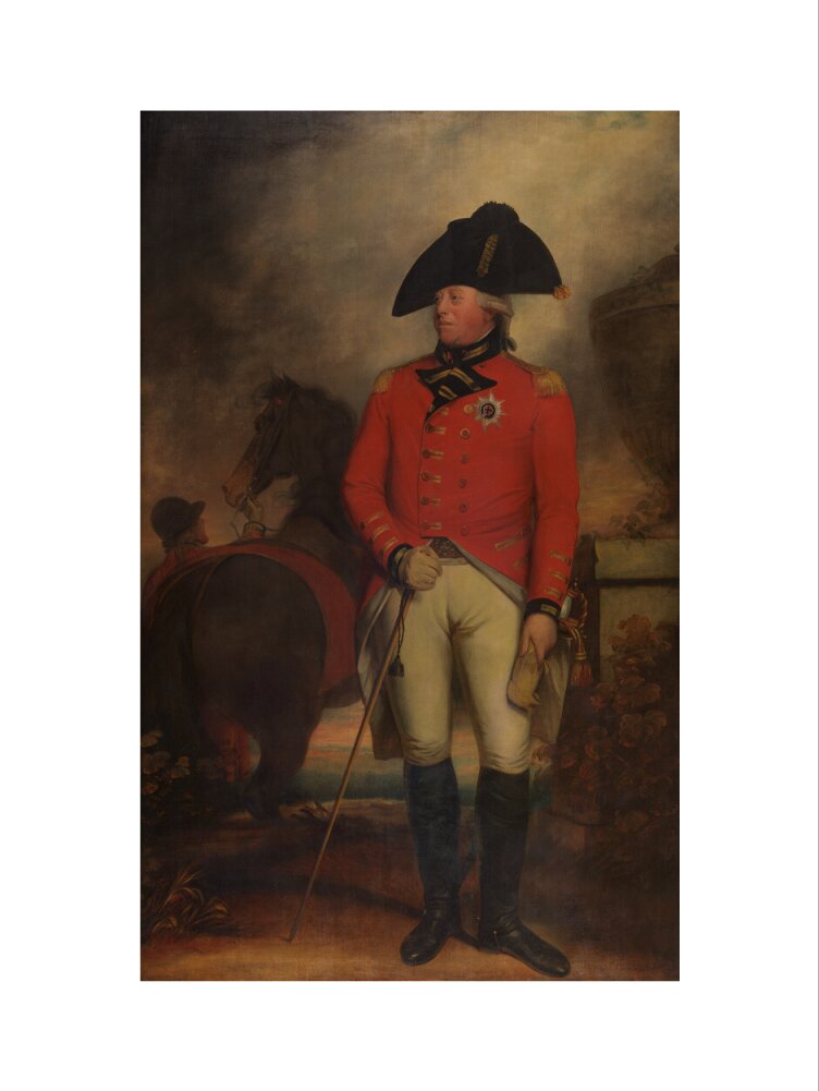King george iii portrait print (art print, medium, no frame)