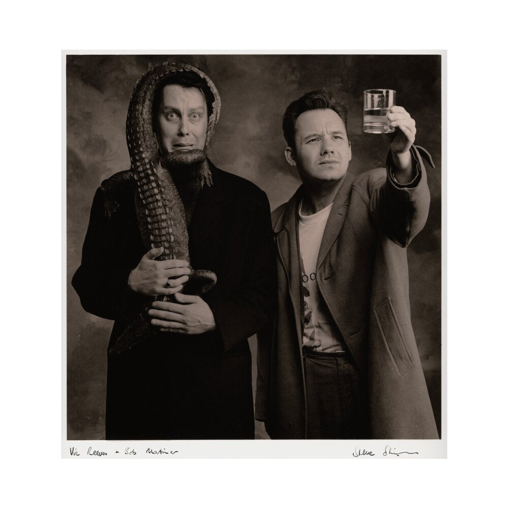Vic reeves; bob mortimer portrait print (art print, extra large, no frame)