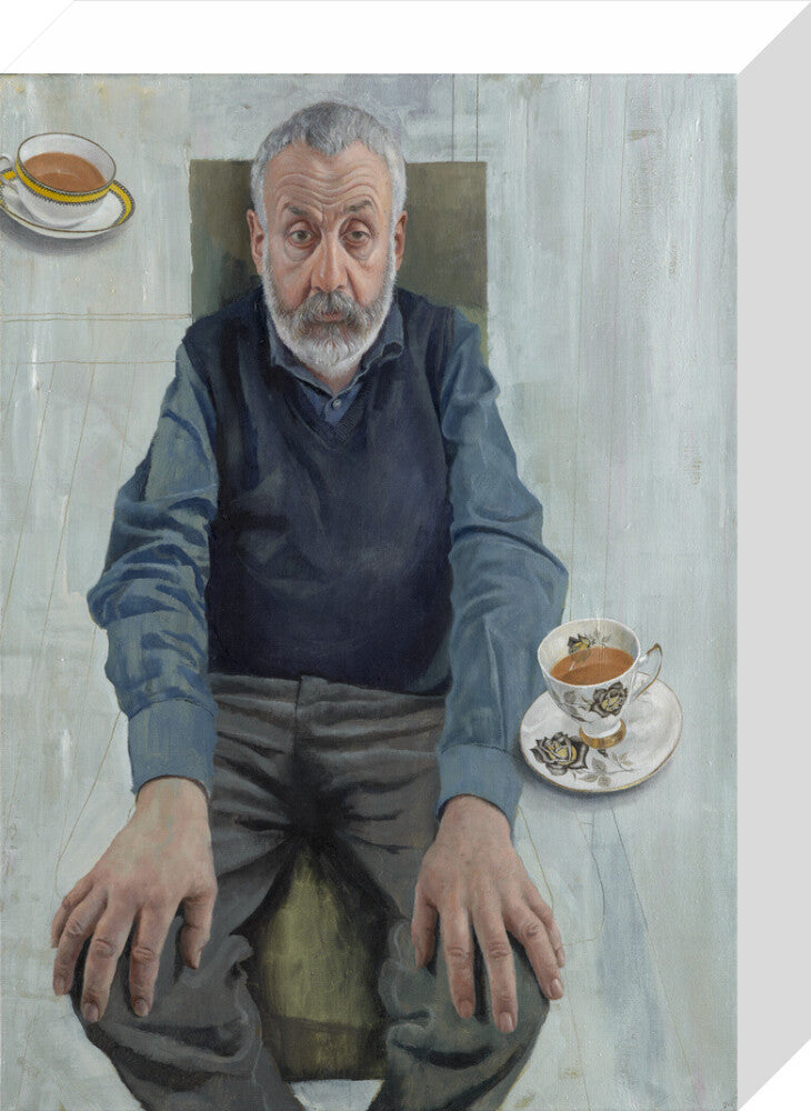 Mike leigh portrait print (stretched canvas, small, no frame)