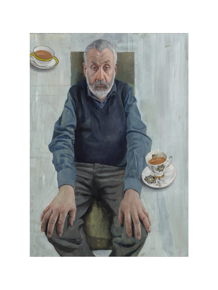 Mike leigh portrait print (art print, medium, no frame)