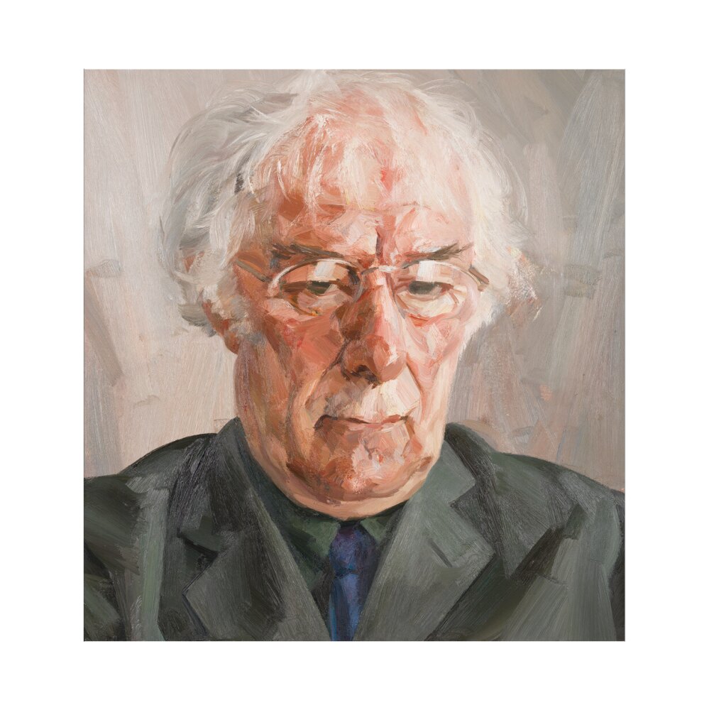 Seamus heaney portrait print (art print, extra large, no frame)