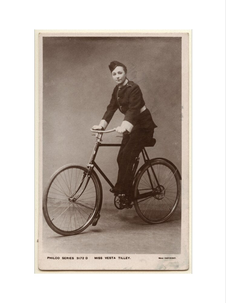 Vesta tilley portrait print (art print, extra large, no frame)