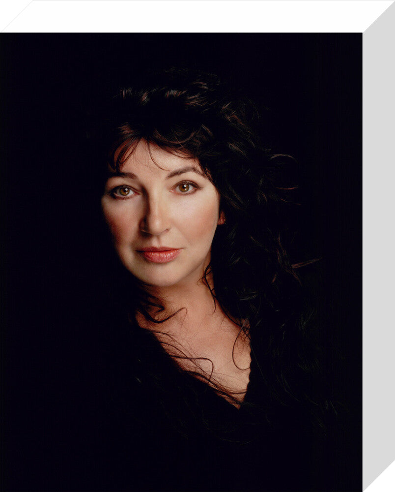 Kate bush portrait print (stretched canvas, small, no frame)
