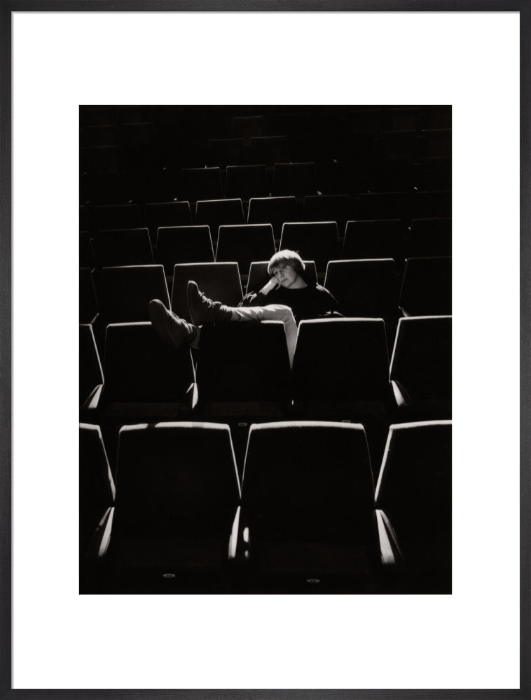 Victoria wood portrait print (art print, extra large, black frame)