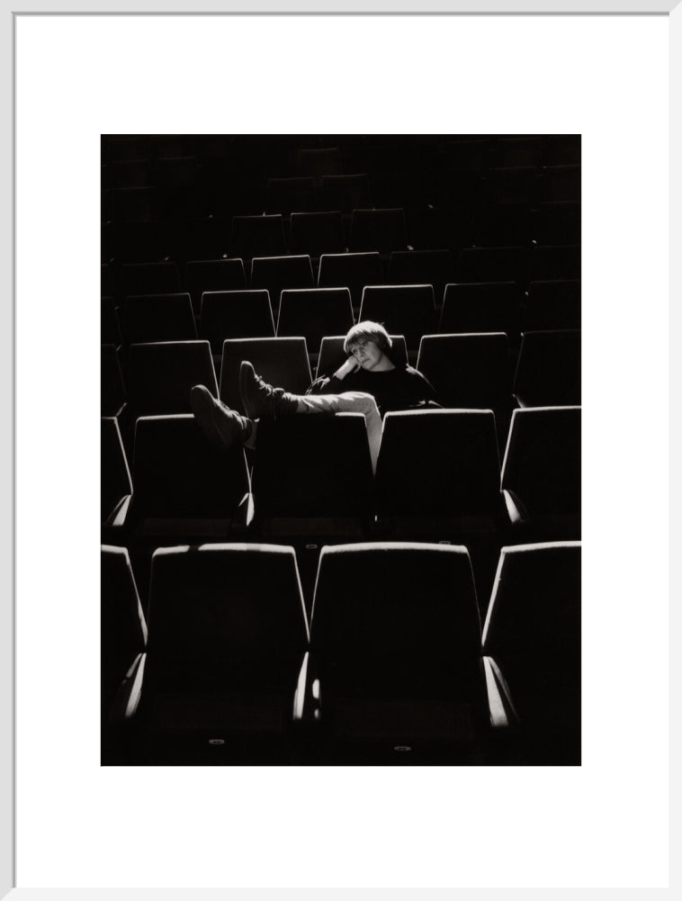 Victoria wood portrait print (art print, extra large, white frame)