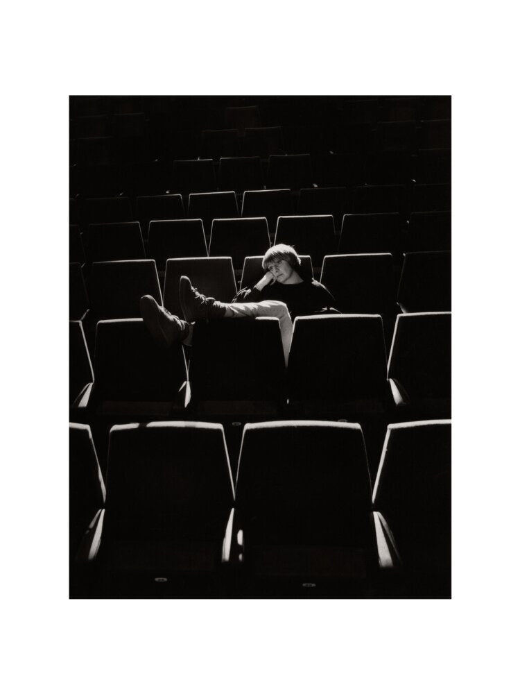 Victoria wood portrait print (art print, large, no frame)