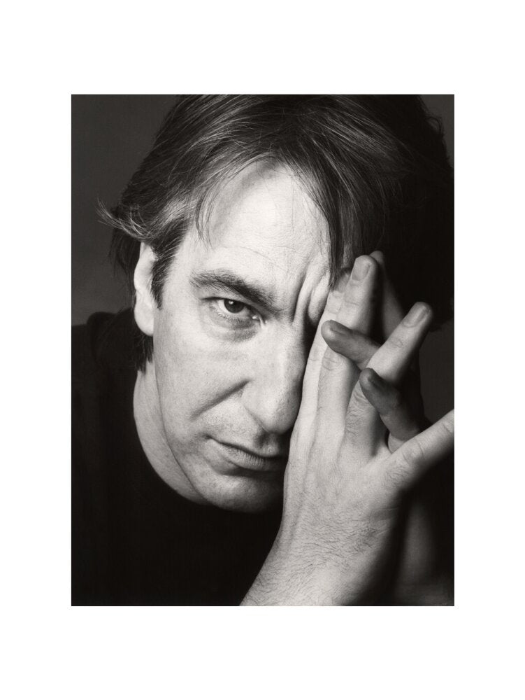 Alan rickman portrait print (art print, medium, no frame frame)
