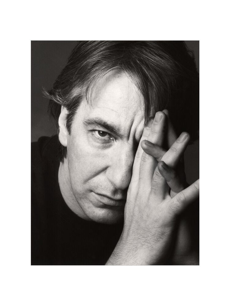 Alan rickman portrait print (art print, large, no frame frame)